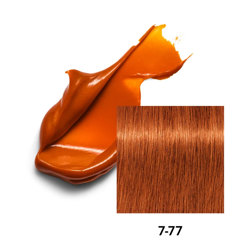 Schwarzkopf Chroma ID Color Mask 7-77 Bright Copper 300ml - masque colorant semi-permanent
