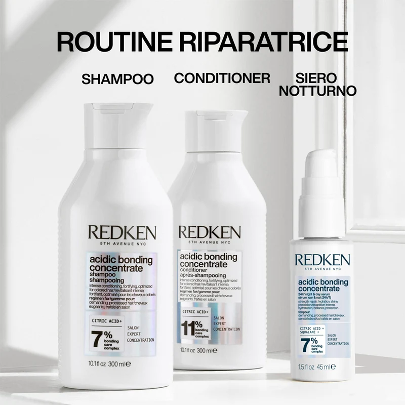 Redken Acidic Bonding Concentrate 24/7 Night & Day Serum 45ml - sérum cheveux abîmés et traités