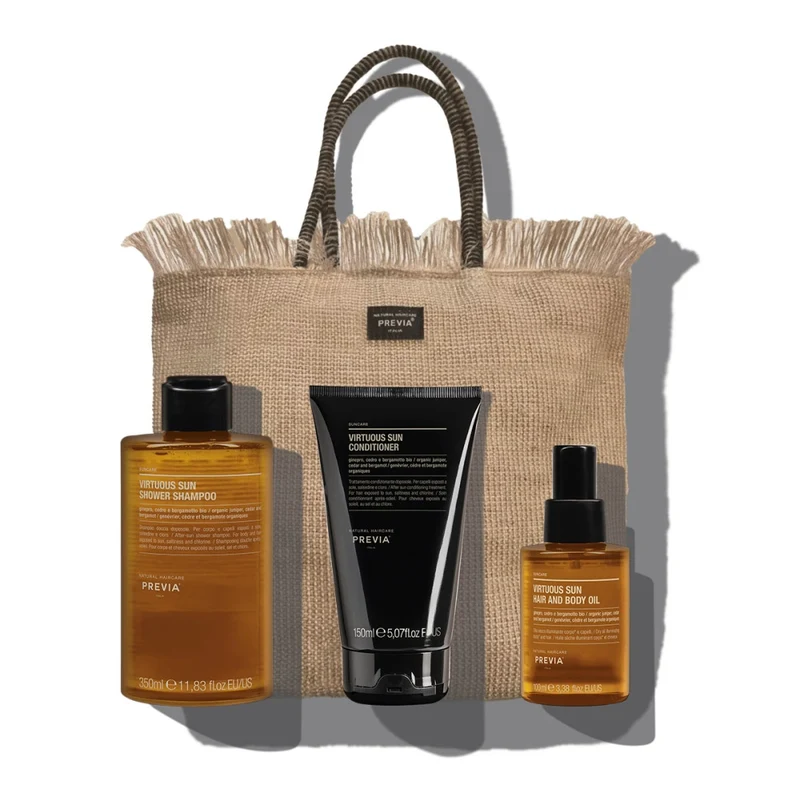Previa Virtuous Sun Summer Kit + Sac d'été en CADEAU