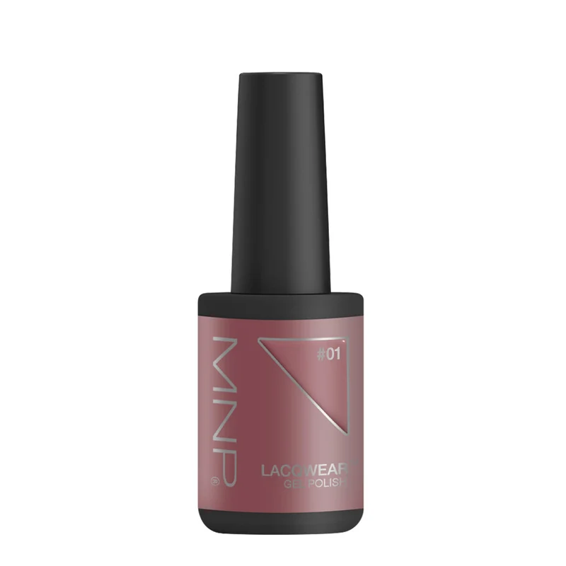 My Nail Pro Lacqwear Gel Polish 01 Puce 10ml - vernis à ongles semi-permanent