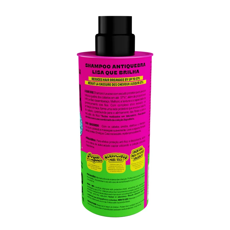 Lola From Rio Xapadinha Shampoo Antiquebra 250ml - shampooing anti frisottis