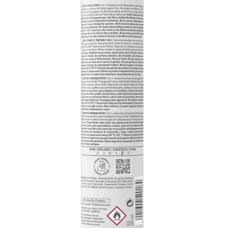 Goldwell Stylesign Shaping + Finishing Spray 200ml - spray modelant thermo-protecteur