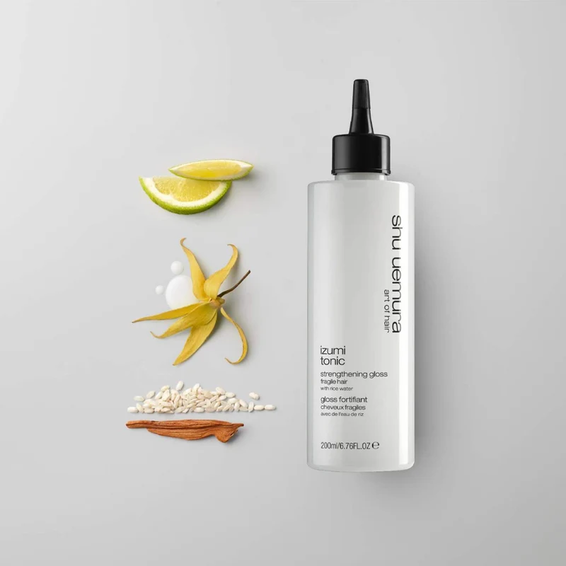 Shu Uemura Izumi Tonic Strenghthening Gloss Fragile Hair 200ml - tonique brillance fortifiant