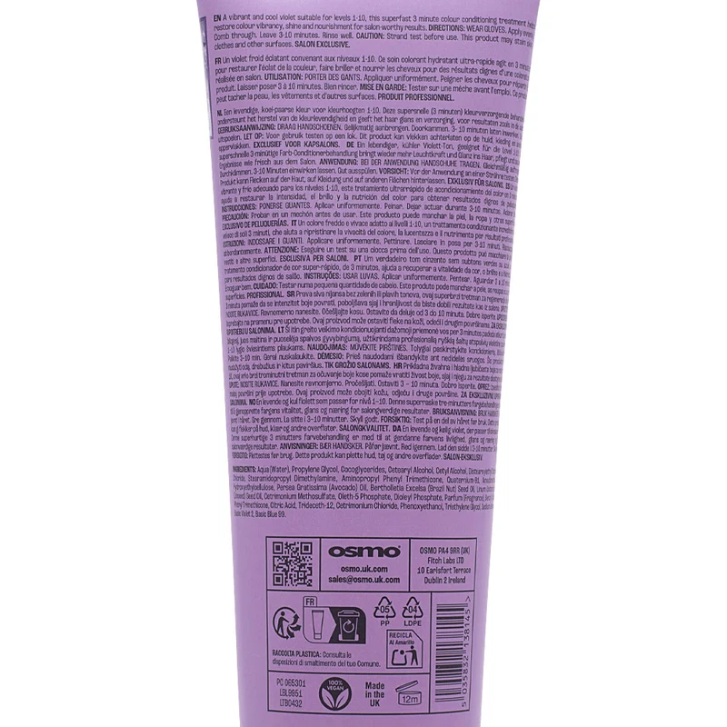 Osmo Colour Revive Cool Violet Colour Condtioner 225ml - après-shampoing repigmentant