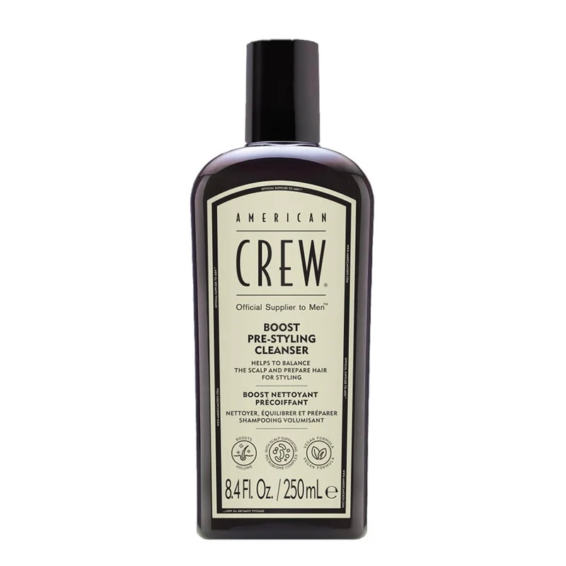 American Crew Boost Pre- Styling Cleanser 250ml - shampooing volumateur densifiant