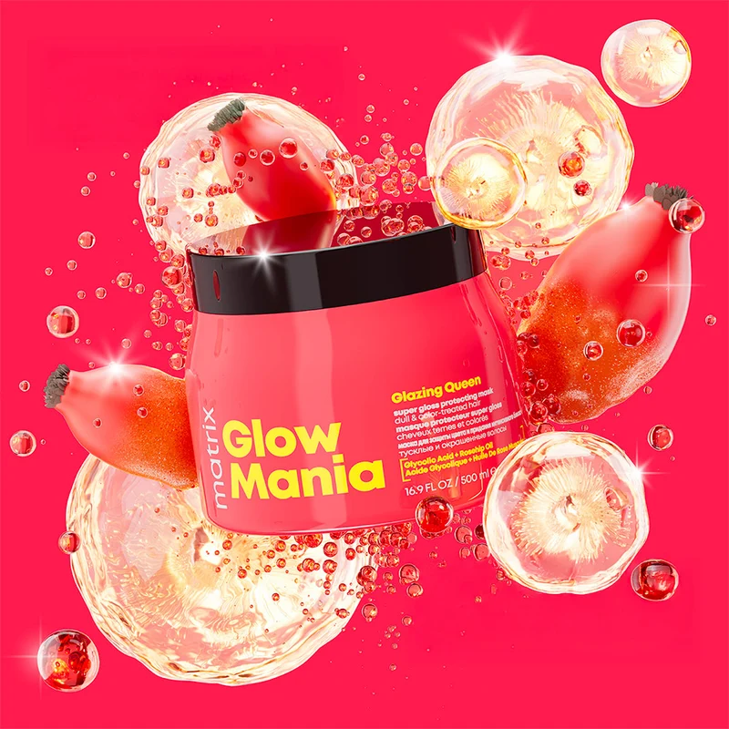 Matrix Haircare Glow Mania Mask 500ml - masque cheveux ternes et colorés
