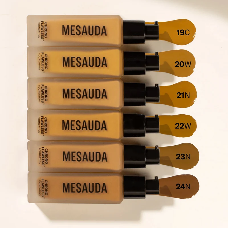 Mesauda Beauty Chrono Flawless Foundation 23N 30ml - fond de teint fluide longue tenue