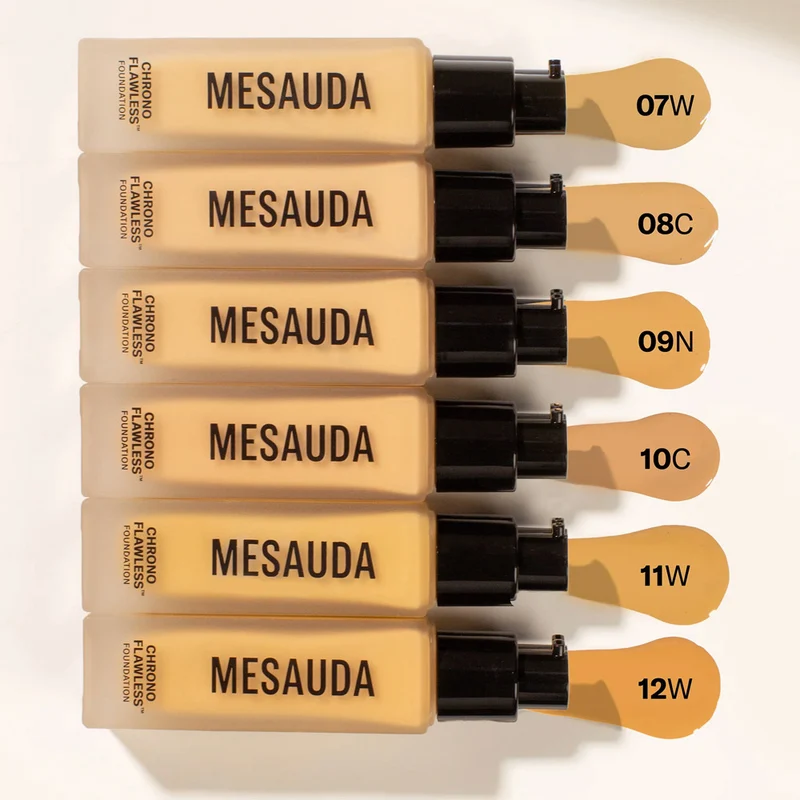 Mesauda Beauty Chrono Flawless Foundation 11W 30ml - fond de teint fluide longue tenue