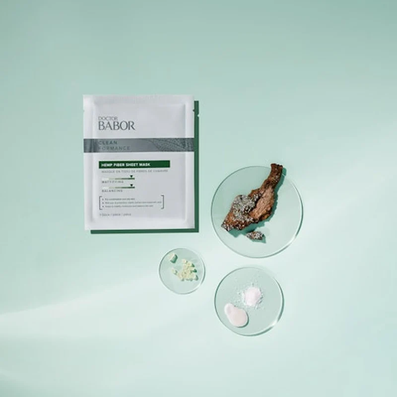 masque facial en tissu rafraîchissant