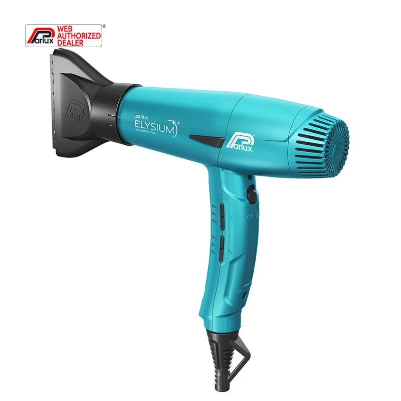 Parlux Elysium + Magic Compact Bleu Galaxie - sèche-cheveux avec diffuseur