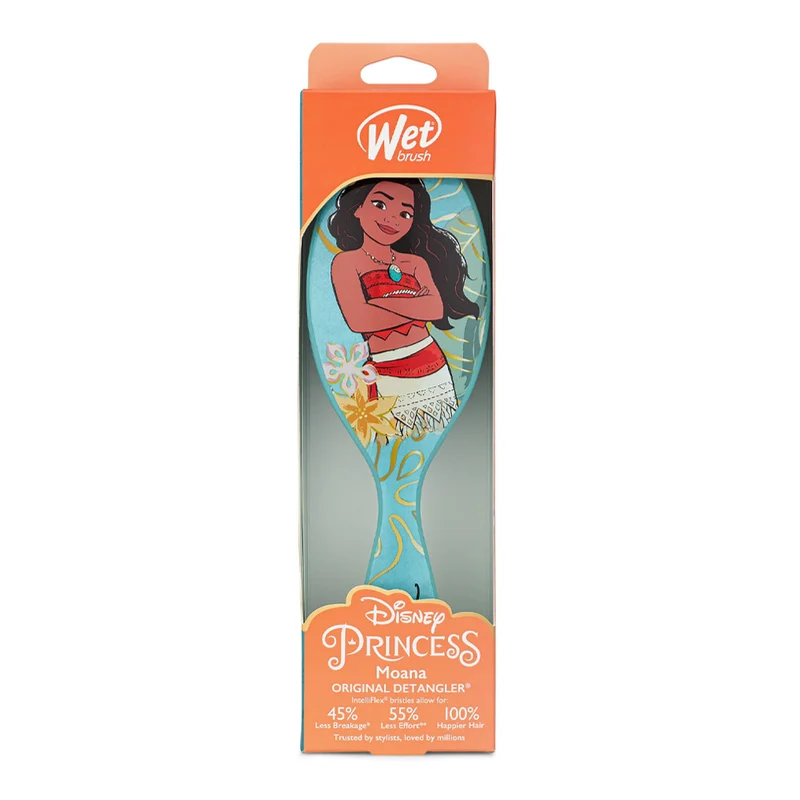 WetBrush Pro Disney Original Detangler Elegant Princess Moana - brosse démêlante