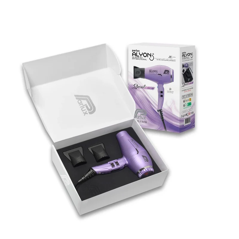 Parlux Alyon Air Ionizer Tech Antibacterial Special Edition Lilas - sèche-cheveux