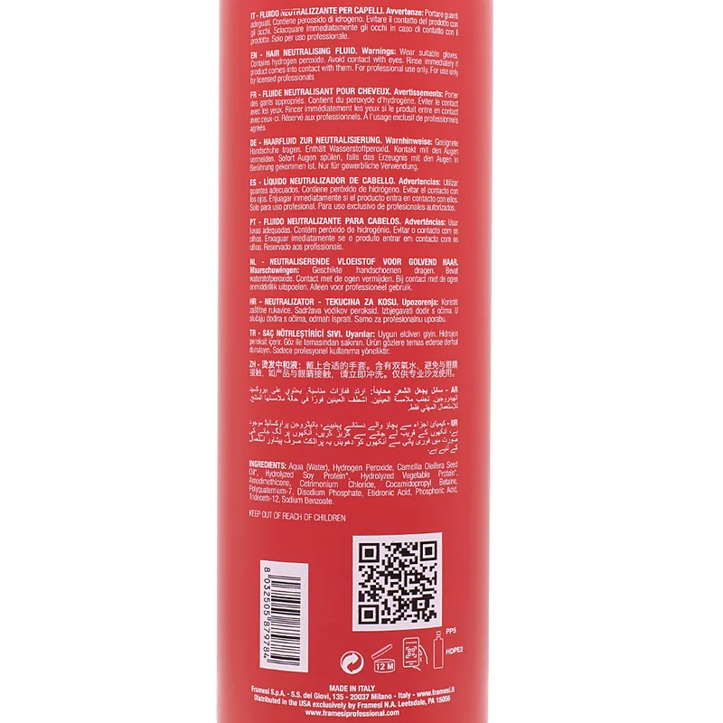 Framesi Waving System Neutralizer 1000ml - fluide neutralisant pour permanente