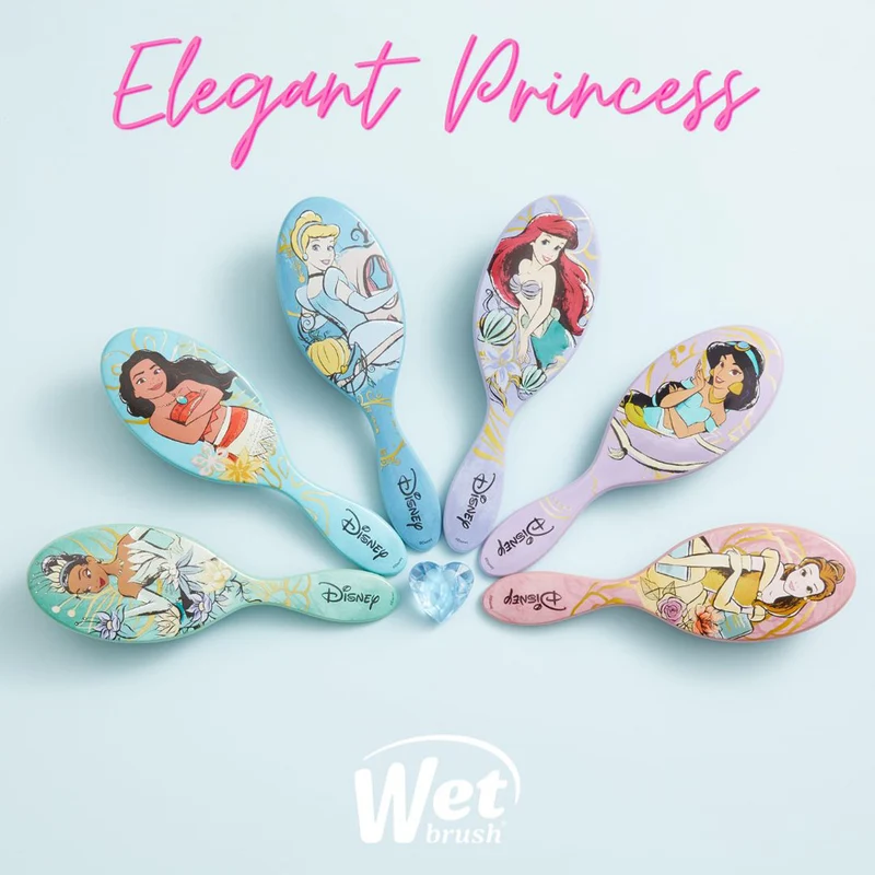 WetBrush Pro Disney Original Detangler Elegant Princess Ariel - brosse démêlante