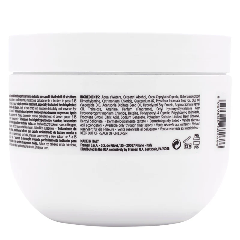 Framesi Morphosis Sublimis Oil Deep Treatment 500ml - masque cheveux secs et déshydratés