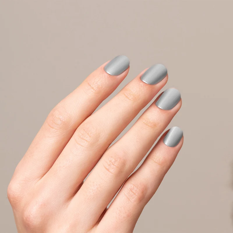 My Nail Pro Gelegant Gel Polish 814 Silver 8ml - vernis semi-permanent