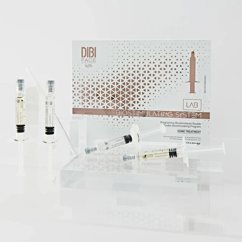 Dibi Milano Biostimulating System Lab Programma Biostimolante Double 4x2ml - trattamento coadiuvante antirughe