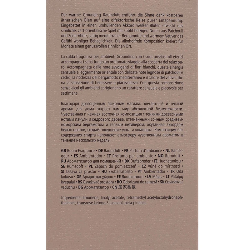 Babor Spa Soul & Room Fragrance Grounding 220ml - fragrance d'ambience