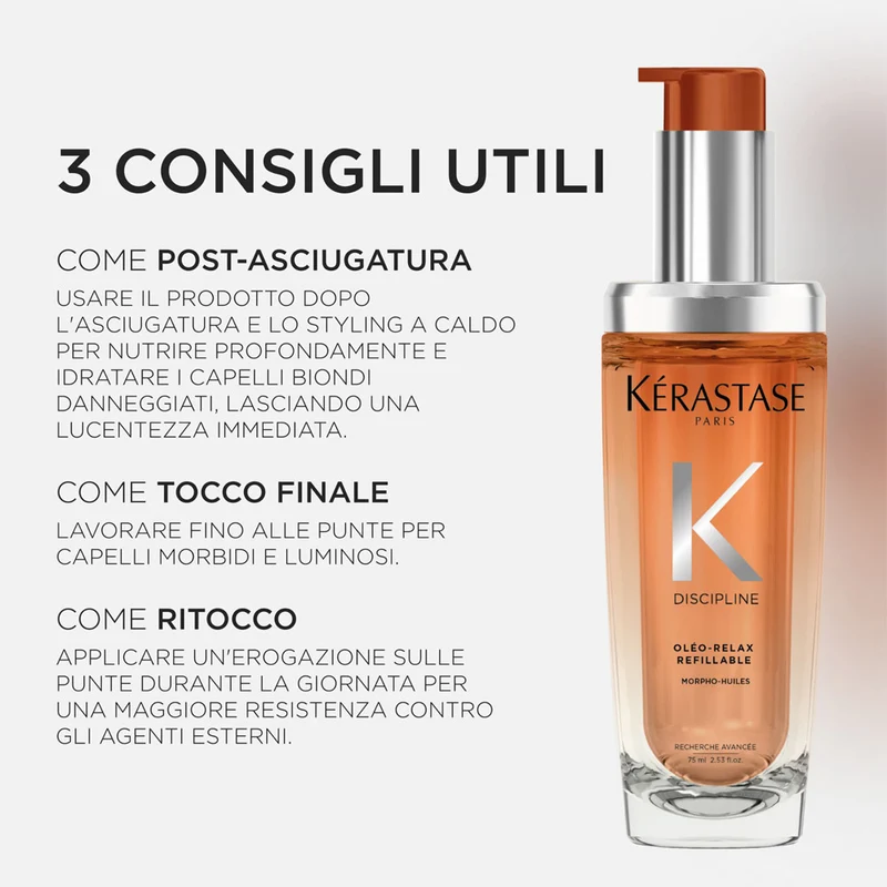 Kerastase Discipline L'Huile Oléo-Relax 75ml - huile anti-volume