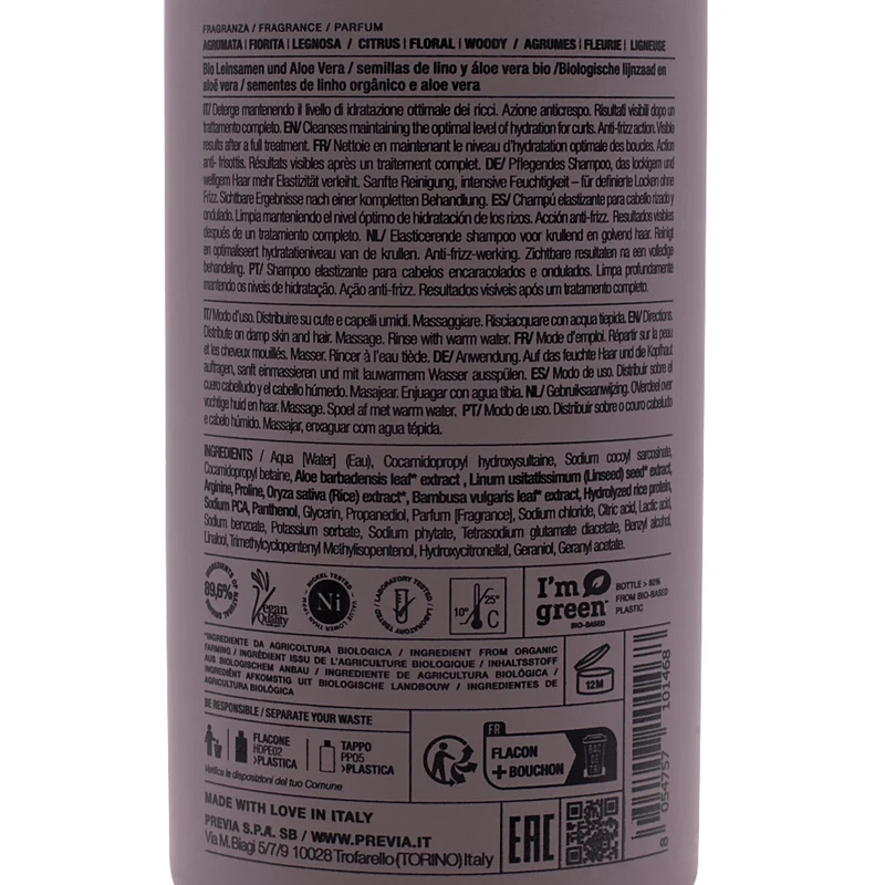 Previa Curlfriends Luscious Curls Shampoo 340ml - shampoing cheveux bouclés