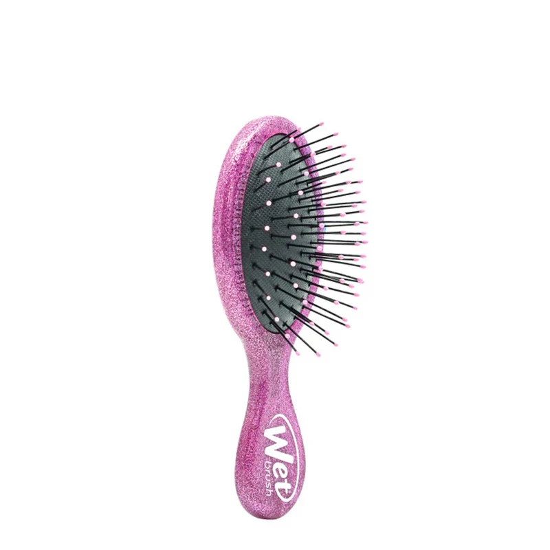 WetBrush Pro Mini Detangler Disney Glitter Ball Rapunzel - mini brosse démêlante