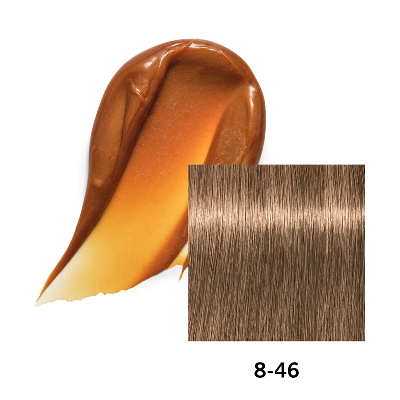 Schwarzkopf Chroma ID Color Mask 8-46 Glazed Caramel 300ml - masque colorant semi-permanent