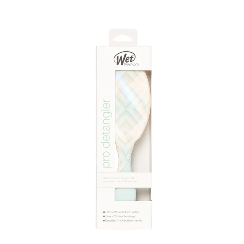 WetBrush Pro Detangler Perlescent Prism Green - brosse démêlante