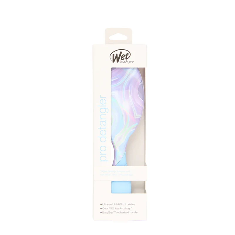 WetBrush Pro Detangler Perlescent Prism Blue - brosse démêlante