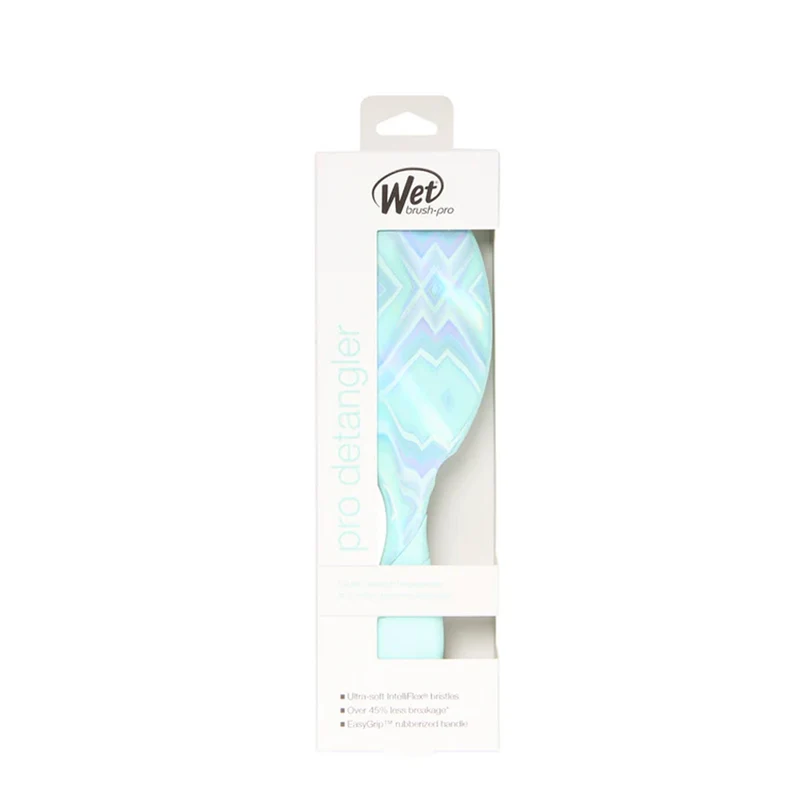 WetBrush Pro Detangler Perlescent Prism Cyan - brosse démêlante