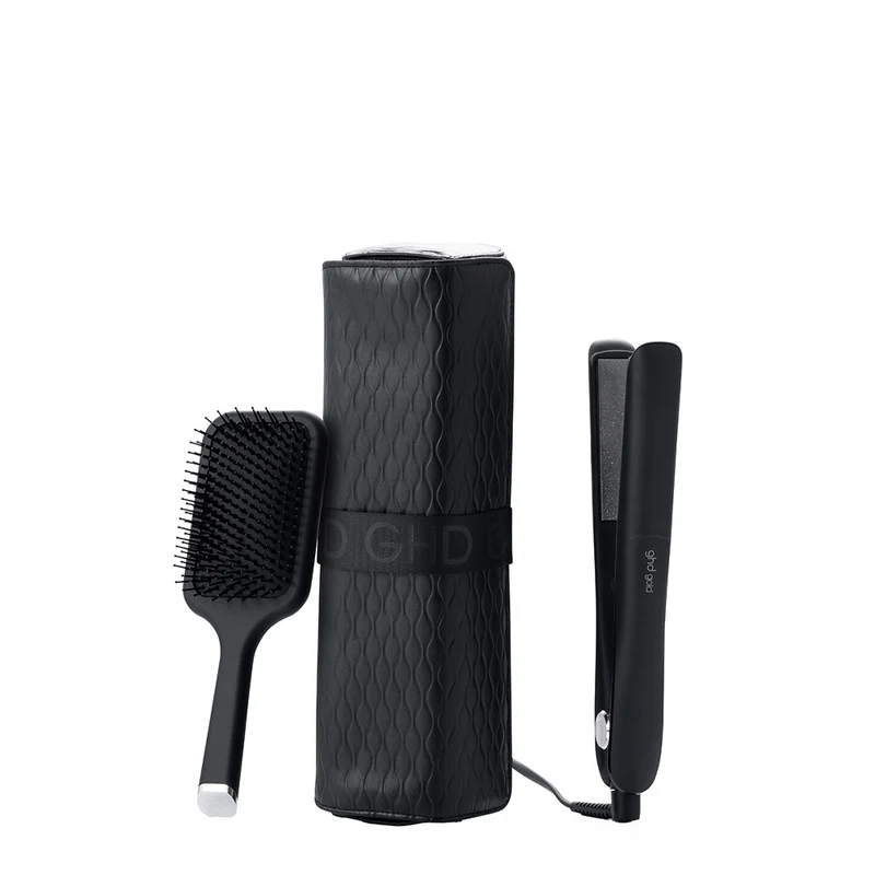 Ghd Gift Set Gold - lisseur et paddle brush