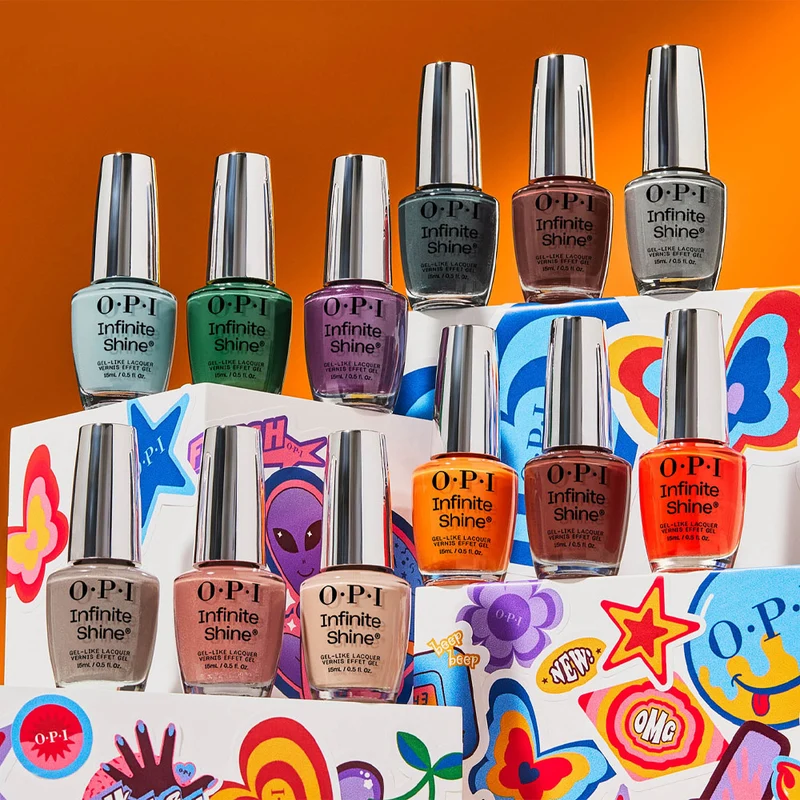 OPI Infinite Shine What's Your Mani-Tude? Mini Plaid Flirt 15ml - vernis à ongles longue tenue