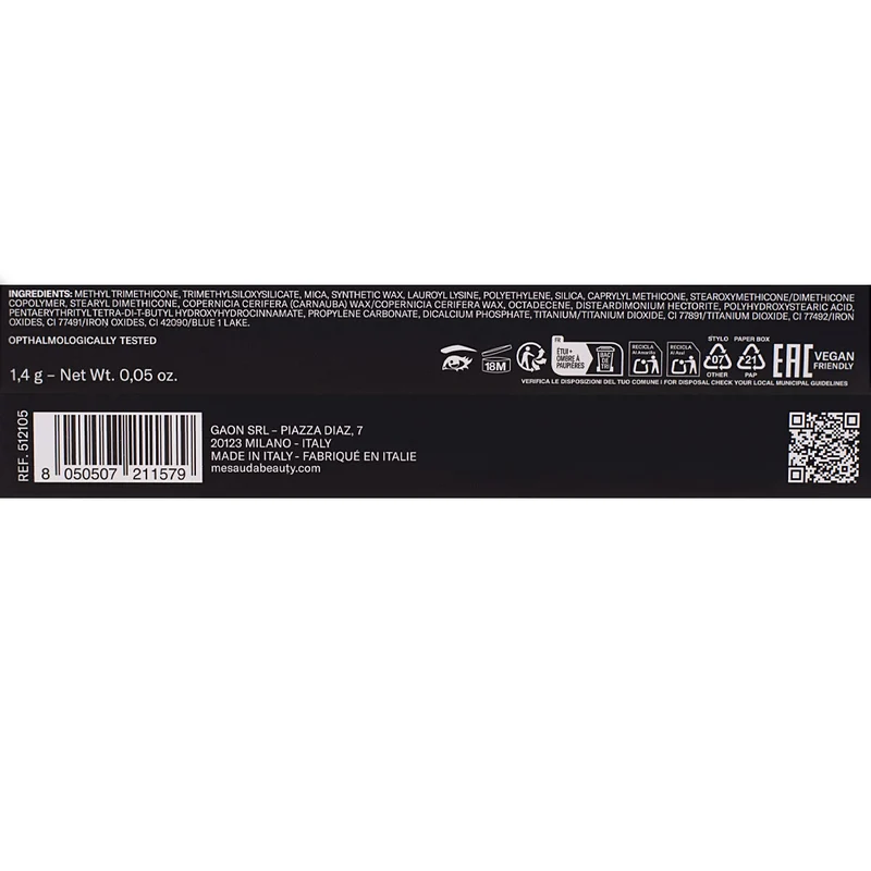Mesauda Beauty Drawmatic Shadow Cinnamon 105 1.4gr - ombre à paupières stylo multi-usage