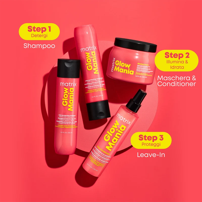 Matrix Haircare Glow Mania Conditioner 300ml - après-shampooing cheveux ternes et colorés