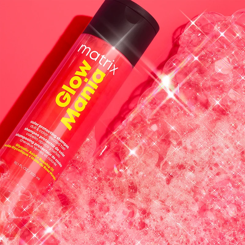 Matrix Haircare Glow Mania Shampoo 300ml - shampoing cheveux ternes et colorés