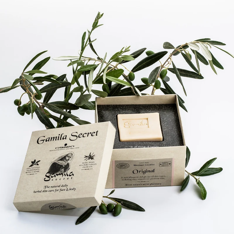 Gamila Secret Original Soap 115gr - savon pour le visage peau sensible