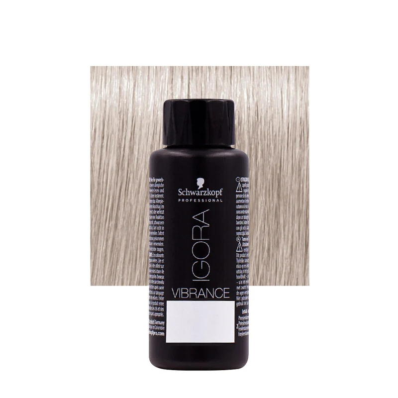 Schwarzkopf Igora Vibrance 10-1 Soft Pastel Cendrè 60ml - coloration ton sur ton