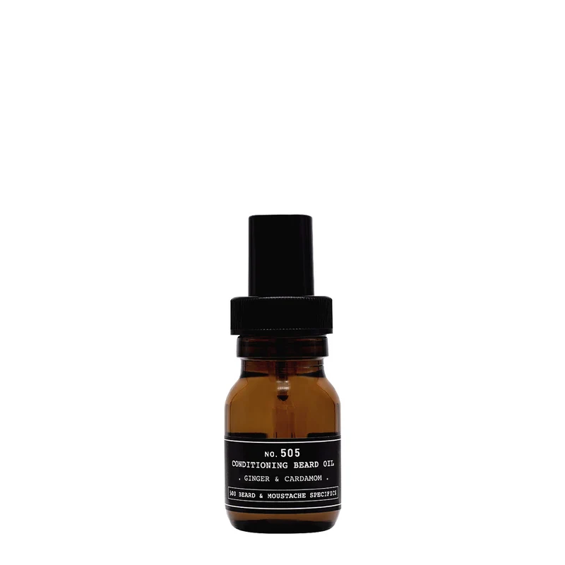 Depot No. 505 Conditioning Beard Oil Mysterious Ginger & Cardamom 30ml - huile de soin pour barbe
