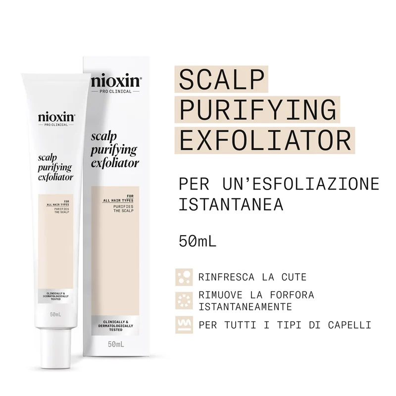 Nioxin Scalp Purifying Exfoliator 50ml - soin exfoliant