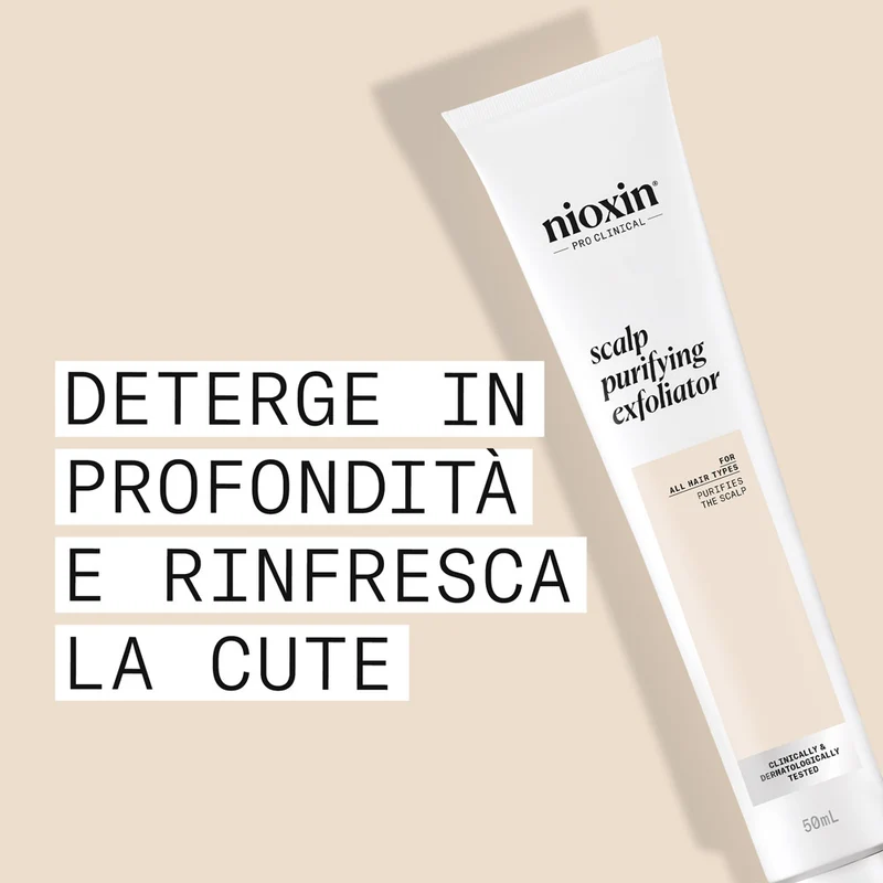 Nioxin Scalp Purifying Exfoliator 50ml - soin exfoliant