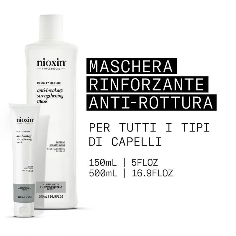Nioxin Density Defend Anti-Breakage Mask 150ml - masque fortifiant