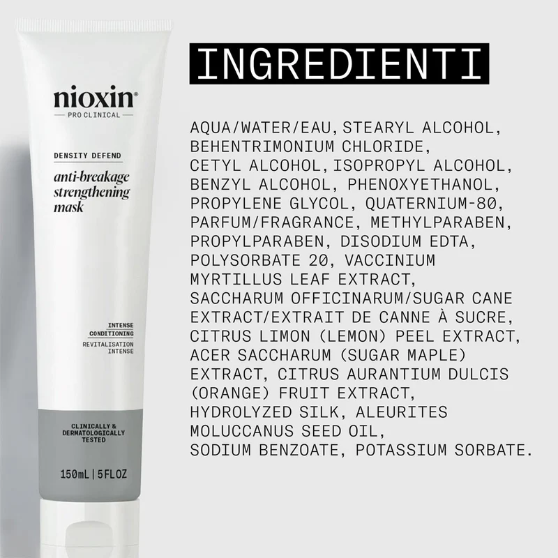 Nioxin Density Defend Anti-Breakage Mask 150ml - masque fortifiant