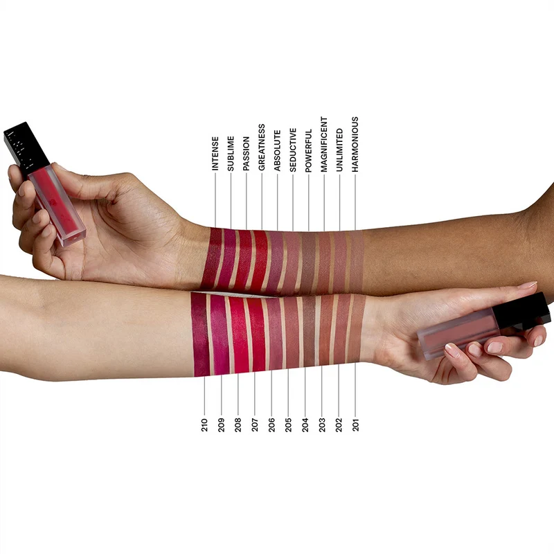 Mesauda Beauty Sublimatte 206 Absolute 5ml - rouge à lèvres liquide mat sans transfert