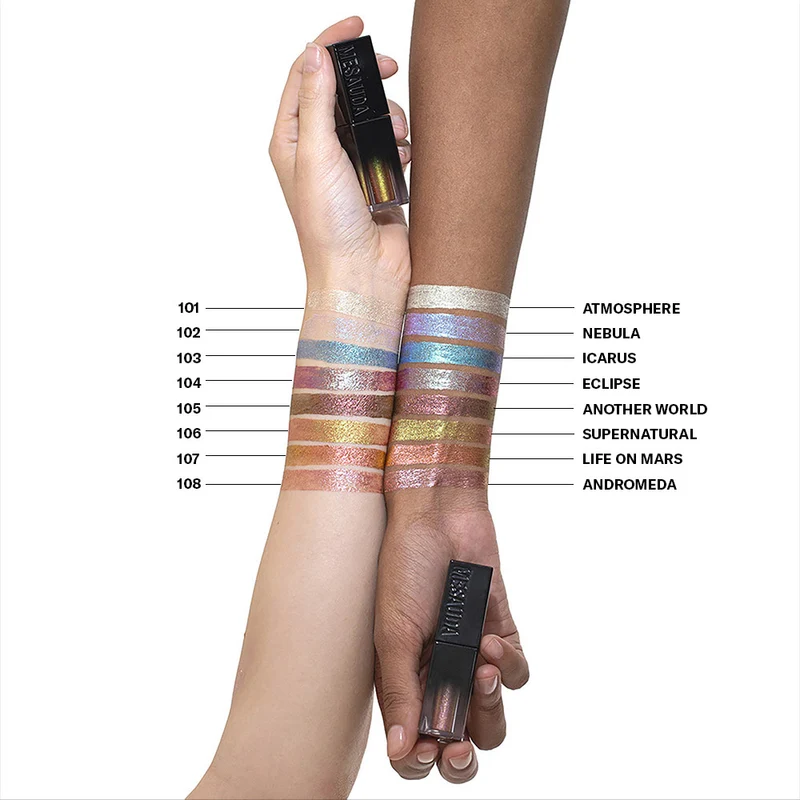 Mesauda Beauty Galactic Shadow 101 Atmosphere 4.5ml - fard à paupières liquide