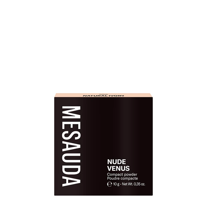 Mesauda Beauty Nude Venus Compact Powder Natural Ivory 10gr - poudre compacte