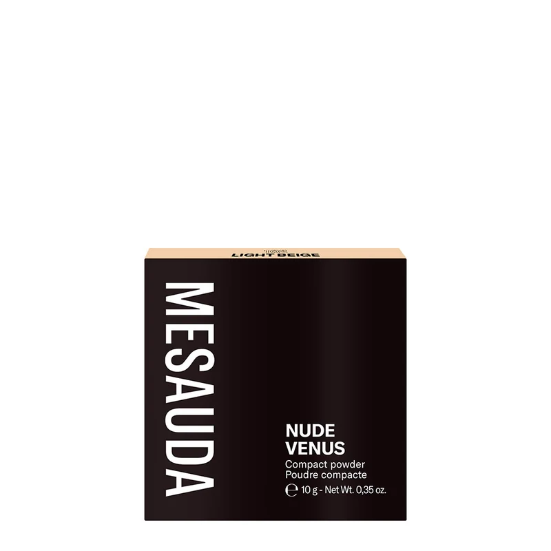 Mesauda Beauty Nude Venus Compact Powder Light Beige 10gr - poudre compacte