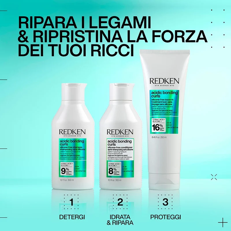 Redken ABC Curls Shampoo 300ml - shampoing pour cheveux bouclés abîmés
