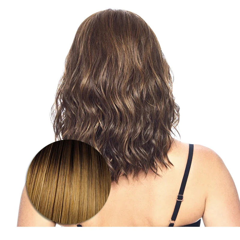 Hairdo Courtside Waves SS14/25 Blond Chaud - perruque coupe moyenne