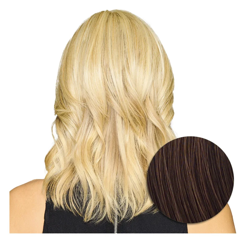 Hairdo Topper Stylish Wave R6/30H Marron Moyen Cuivré - toupet vagues