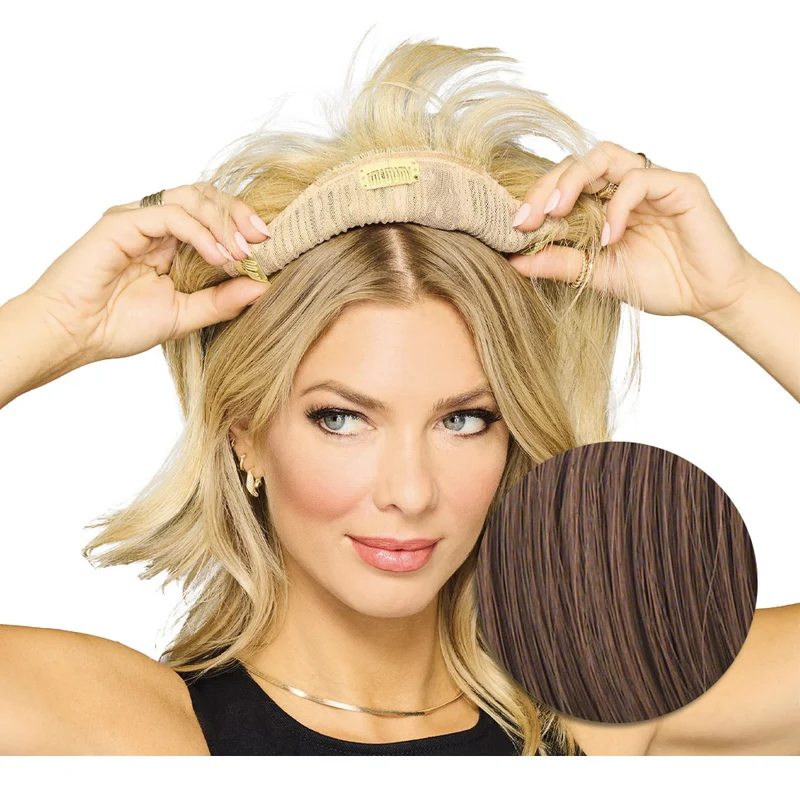 Hairdo Topper Stylish Wave R830 Marron Clair Doré - toupet vagues