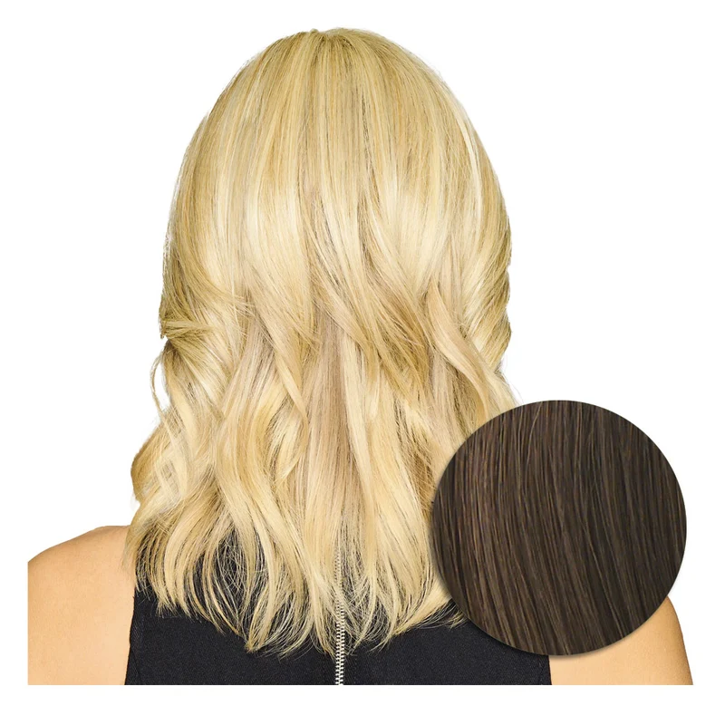 Hairdo Topper Stylish Wave R10 Marron Clair - toupet vagues